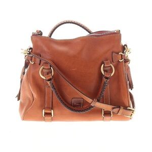 Dooney & Bourke Tan Leather Satchel